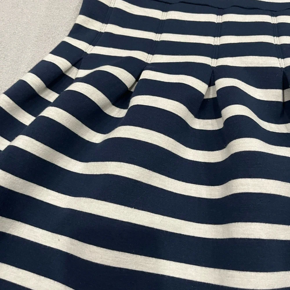 [US6]GAP Navy and White Striped Mini Dress - Picture 4 of 12